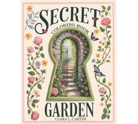 Secret Garden: Enchanted Coloring Book for Adults featuring Whimsical Nature Landscape | Relaxation and Stress Relief