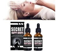 Secret Happy Drops Pleasurepeak Oral Drops,Secret Happy Drops for Her,Secret Happy Drops Leads The Way,Oost Energy Levels, Promoting Relaxation, Promoting Improved Blood Flow (2 PCS)