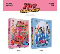 SECRET NUMBER 3° album singolo [Fire Saturday] CD + P.Book + scheda 2p + adesivo
