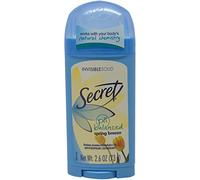 Secret Original Spring Breeze Scent Women's Invisible Solid Ph Balanced Antiperspirant & Deodorant 2.6 Oz by Secret