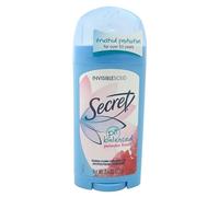 Secret originale anti-traspirante/deodorante, solido invisibile, fresco profumo in polvere, 74 g, confezione da 6