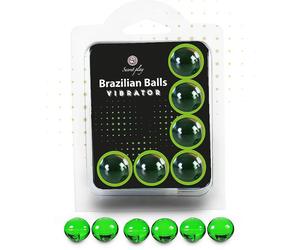 Secret play Brazilian Shock 6 Balls Set olio corpo 6x4 g