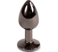 Secret play - butt plug gunmetal misura piccola 7 cm