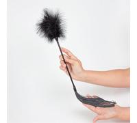 Secret Play Feather Tickler & Whip Black