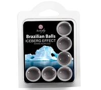 Secret play set 6 palline brasiliana effetto iceberg