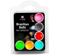 SECRET PLAY SET 6 PALLINE BRASILIANA EFFETTO MIX