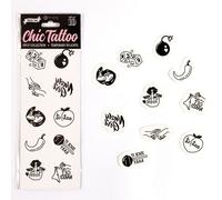 Secret play - set di 10 tatuaggi temporanei della collezione spicy
