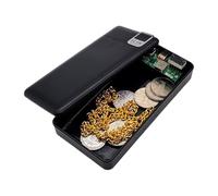 Secret Safe Power Bank - ABS 13.5x6.8x2.9cm | Travel Discreet Storage Container | Portable Box For Card Cash Jewelry Keys Valuables Documents Money For Office Dorm Room And Travel Use