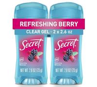 Secret Scent Expressions So Very Summerberry Clear Gel Antiperspirant/Deodorant, 160ml (Pack of 2), So Very Summerberry, 150ml