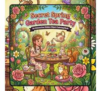 Secret Spring Garden Tea Party: An Interactive Hidden Object Coloring Book