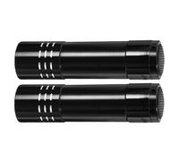 Secret Storage - Set di 2 scatole nascoste a forma di torcia, scomparti segreti - Finta torcia, contenitore per oggetti di valore, per conservare denaro, contanti, gioielli, portatile, per casa
