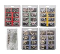 Secretária Executiva Em L | Giocattolo Per Sviluppare Intelligenza E Pensiero | Sblocca Puzzle A Filo Intrecciati | Per Adolescenti Adulti Casa Scuola Viaggio Regali Da Feste Calze