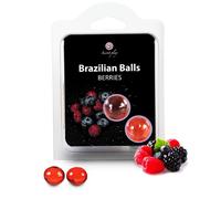 Secretplay 2 palle brasiliane frutti di bosco 24 g