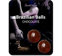 Secretplay brazilian balls chocolate set 2 palline