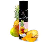 Secretplay olio da massaggio commestibile 60 ml mango & ananas - delicious love, Poids 0.060 Kg