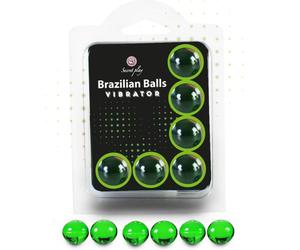 Secretplay set 6 palle brasiliane vibratore 1 St