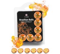 Secretplay set 6 palline brasiliane effetto calore