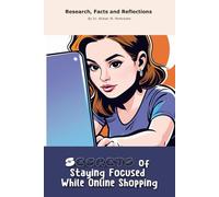 Secrets of Staying Focused While Online Shopping: A "book" with empty lined pages - Funny gift - Notebook | 6" x 9" (15.24 x 22.86 cm) Part of ... Collection" | 200 pages, Perfect gag gift