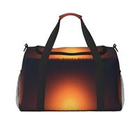 Secrets Of The Grid - Borsone da viaggio da parete, per uomini e donne, adatto per viaggi e attività all'aperto