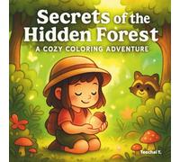 Secrets of the Hidden Forest: A Cozy Coloring Adventure for Adults and Teens: Relaxing and Wholesome Forest Mystery with 30 Illustrations and a Heartwarming Story