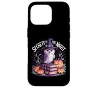 Secrets of the Night Witch Owl Zucca Halloween Gothic Custodia per iPhone 16 Pro
