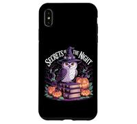 Secrets of the Night Witch Owl Zucca Halloween Gothic Custodia per iPhone XS Max