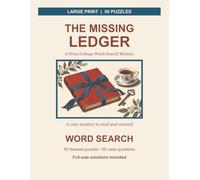 Secrets of the Red Ledger: A Wren Cottage Word-Search Mystery