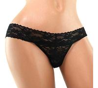 Secrets Vibrating Panties Pizzo Mutandine Con pallottola di vibrazione e di controllo remoto - Queen Size -