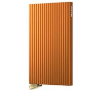 Secrid Cardprotector Fluted - Porta carte di credito 6cc 10.2 cm RFID (orange+)