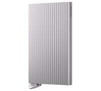 Secrid Cardprotector Fluted - Portacarte di credito 6cc 10.2 cm RFID (silver+)