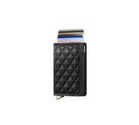 Secrid Collezione Premium Slim Wallet Emboss Diamond 10 cm - Nero