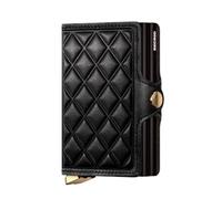 Secrid Collezione Premium Twinwallet Emboss Diamond 10 cm - Nero, Nero