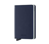 SECRID Custodia a portafoglio da uomo, sottile 16 mm, Navy, 16mm Slim, Prodotto originale