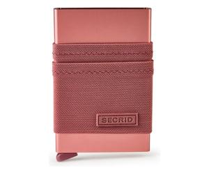 Secrid Flexwallet Custodia per carta di credito Protezione RFID 10 cm rosa