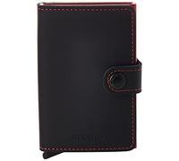 Secrid Il MiniWallet presenta delle dimensioni compatte, ma una capacità sorprendente. Il rivestimento in pelle opaca può contenere banconote, scontrini e tessere, mentre nel Cardprotector in allumini