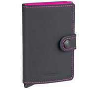 Secrid Il MiniWallet presenta delle dimensioni compatte, ma una capacità sorprendente. Il rivestimento in pelle opaca può contenere banconote, scontrini e tessere, mentre nel Cardprotector in allumini