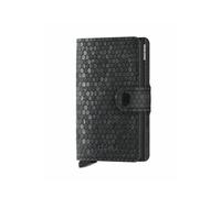 Secrid Il MiniWallet presenta delle dimensioni compatte, ma una grande capacità. L'effetto è creato con una combinazione di tecniche: colorazione, goffratura e levigatura della superficie, che lo rend