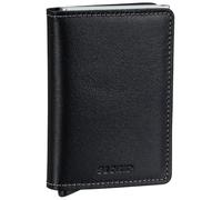 Secrid Slimwallet Portafoglio originale per carte di credito RFID in pelle 6,5 cm black (SW-L-black)