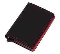 Secrid Lo Slimwallet Original in pelle è una versione moderna del classico portafoglio. Con il suo profilo sottile si adatta perfettamente a ogni tasca. Capacità 4 carte in rilevo/6 carte lisce Banco