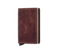 Secrid Lo Slimwallet Vintage in pelle è una versione moderna del classico portafoglio. Con il suo profilo sottile si adatta perfettamente a ogni tasca. Capacità 4 carte in rilevo/6 carte lisce Bancon