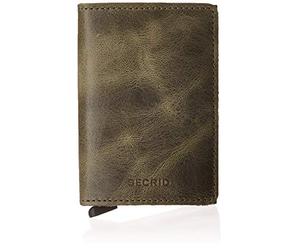 Secrid Lo Slimwallet Vintage in pelle è una versione moderna del classico portafoglio. Con il suo profilo sottile si adatta perfettamente a ogni tasca. Capacità 4 carte in rilevo/6 carte lisce Bancon