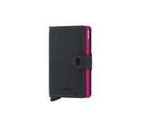 Secrid Miniwallet Matte Leather Wallet Nero