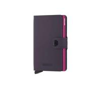 Secrid Miniwallet Custodia per carta di credito Protezione RFID Pelle 6.5 cm dark purple - fuchsia (TAS042972)