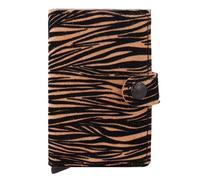 Secrid Miniwallet Custodia per carta di credito Protezione RFID Pelle 6.5 cm marrone