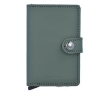 Secrid Miniwallet Custodia per carta di credito Protezione RFID Pelle 6.5 cm verde
