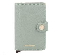 Secrid Miniwallet Custodia per carta di credito Protezione RFID Pelle 6.5 cm verde