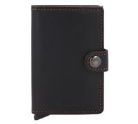 Secrid Miniwallet Custodia per carta di credito Protezione RFID Vera Pelle 6.5 cm nero