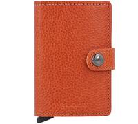 Secrid Miniwallet Custodia per carte di credito al vegetale RFID in pelle 6,5 cm marrone