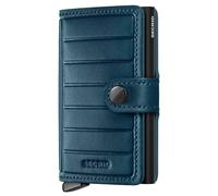 Secrid Miniwallet Emboss Lines - Portacarte di credito 6cc 10.2 cm RFID (teal+)