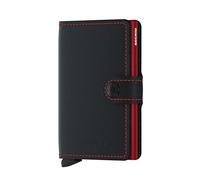 Mini Wallet Matte BLACK & RED